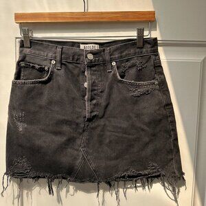 Agolde Quinn High Rise Mini Skirt - Like New